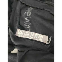 Load image into Gallery viewer, MAGNOLIA PEARL Oversized Tunic Top Shirt Black Moon Stars Applique Boho OS