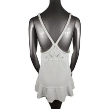 Load image into Gallery viewer, REBECCA TAYLOR Crochet Halter NWT Top Womens XL White Ivory Halter Extra Large