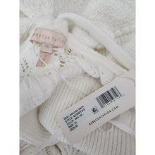 Load image into Gallery viewer, REBECCA TAYLOR Crochet Halter NWT Top Womens XL White Ivory Halter Extra Large