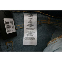 Load image into Gallery viewer, Maje Dark Wash Jeans 5 Pocket Pocket Logo Pants 36 4