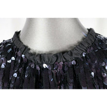Load image into Gallery viewer, Needle & Thread Scarlett Sequin Cape Medium / Large