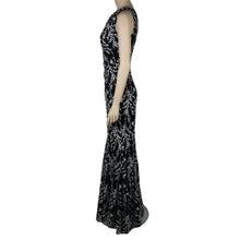 Load image into Gallery viewer, David Meister One Shoulder Gown Maxi Dress 2