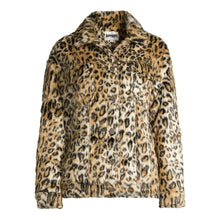 Load image into Gallery viewer, Apparis Lauren Faux Fur Leopard Jacket XS