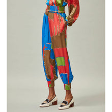 Load image into Gallery viewer, Tory Burch Printed Pajama Silk Pant 2
