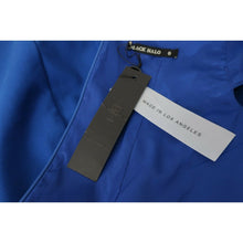 Load image into Gallery viewer, Black Halo Riya Blue Off The Shoulder Cutout Dress 0