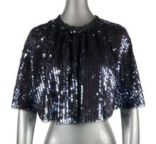 Load image into Gallery viewer, Needle & Thread Scarlett Sequin Cape Medium / Large