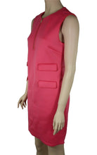 Load image into Gallery viewer, Tory Burch Courtney Dress Pink Poppy Red Medium