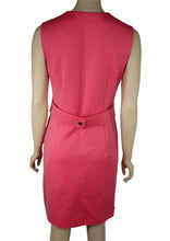 Load image into Gallery viewer, Tory Burch Courtney Dress Pink Poppy Red Medium
