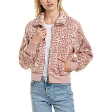 Load image into Gallery viewer, L*Space Pink Animal Print Zip Jacket XL