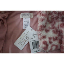 Load image into Gallery viewer, L*Space Pink Animal Print Zip Jacket XL