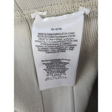 Load image into Gallery viewer, HERVE LEGER NWT Silver Metallic Dress Medium Sleeveless Sheath Fitted Mini
