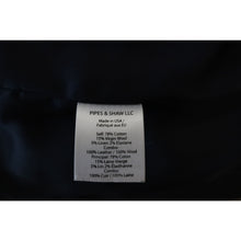 Load image into Gallery viewer, VERONICA BEARD Jacket 4 Black Leather Trim Blue Denim Removable Fur Collar
