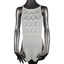 Load image into Gallery viewer, REBECCA TAYLOR Crochet Halter NWT Top Womens XL White Ivory Halter Extra Large
