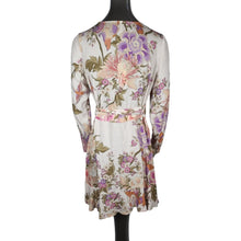 Load image into Gallery viewer, SPELL Wrap Dress Small Floral Birds Mini NWT Spring Summer
