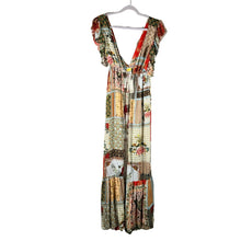 Load image into Gallery viewer, AGUA BENDITA NWT Maxi Dress Coverup Medium Emilia Long Ruffle Cover Beach New
