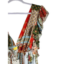 Load image into Gallery viewer, AGUA BENDITA NWT Maxi Dress Coverup Medium Emilia Long Ruffle Cover Beach New

