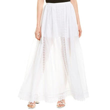 Load image into Gallery viewer, Charo Ruiz NWT White Long Skirt Vega Lace Panel Maxi New Medium
