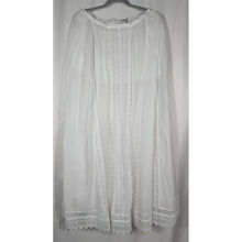 Load image into Gallery viewer, Charo Ruiz NWT White Long Skirt Vega Lace Panel Maxi New Medium
