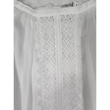 Load image into Gallery viewer, Charo Ruiz NWT White Long Skirt Vega Lace Panel Maxi New Medium
