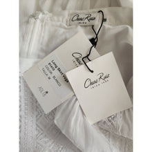 Load image into Gallery viewer, Charo Ruiz NWT White Long Skirt Vega Lace Panel Maxi New Medium
