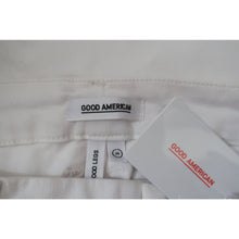 Load image into Gallery viewer, Good American White Snake Tux Good Leg Jeans 24 plus
