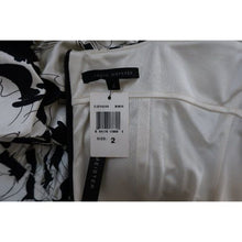 Load image into Gallery viewer, David Meister Black White Floral Dress 2
