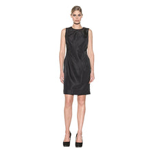 Load image into Gallery viewer, Magaschoni Collection Black Silk Lace Insert Dress 10
