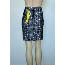 Load image into Gallery viewer, Catherine Malandrino Embroidered Black White Short Skirt 8
