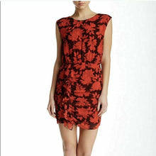 Load image into Gallery viewer, Rebecca Minkoff Jenson Red Floral Dress 0
