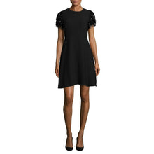 Load image into Gallery viewer, Kate Spade New York Black Sequin Fringe Dress 00
