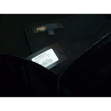 Load image into Gallery viewer, Maje Ressy Velvet Bow Strapless Black Dress 3 Large
