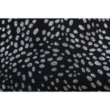 Load image into Gallery viewer, Alice + Olivia Inka Black Silver Glitter Dress 0
