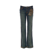 Load image into Gallery viewer, Antik Denim Jeans 29 Embroidered Stretch Pants

