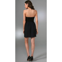 Load image into Gallery viewer, Theory Georgette Frederica Black Silk Dress 4
