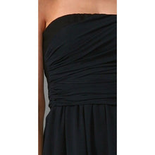 Load image into Gallery viewer, Theory Georgette Frederica Black Silk Dress 4
