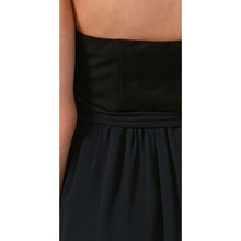 Load image into Gallery viewer, Theory Georgette Frederica Black Silk Dress 4
